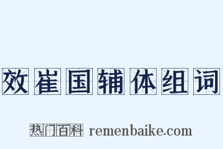 效崔国辅体组词是什么意思的图片